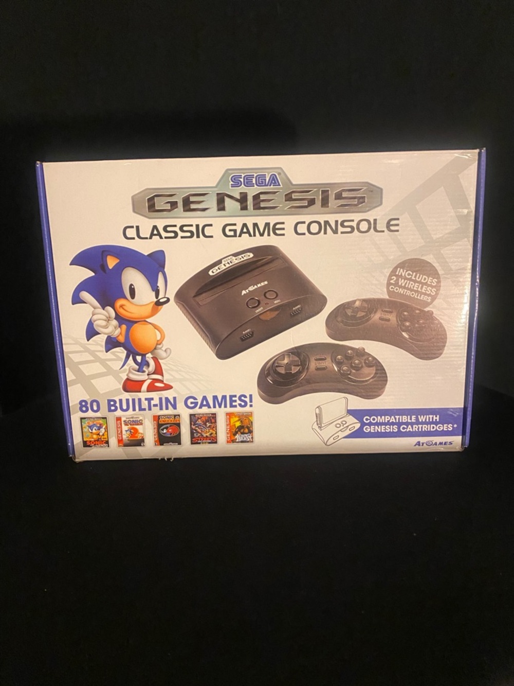 Genesis Classic Game Console - Black